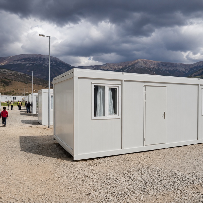 Post-Disaster Reconstruction Detachable Container House